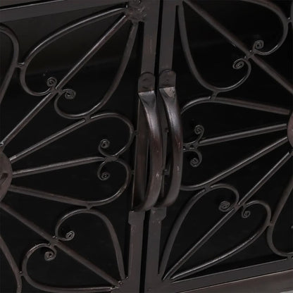 TV-Möbel DIV. TV-Bänk silver 110x30x40 cm järn