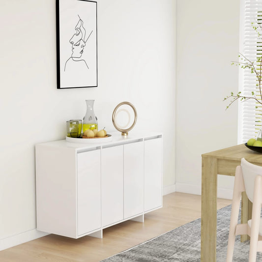 Skänk Vit 120x41x75 cm