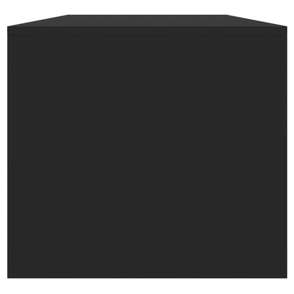 Soffbord Svart 102x50x45 cm