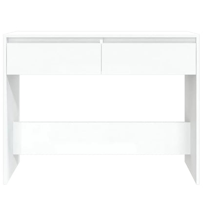 Avlastningsbord Konsollbord Vit 100x35x76,5 cm