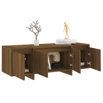 TV-Möbel Brun Ek TV-Bänk 120x30x40,5 cm