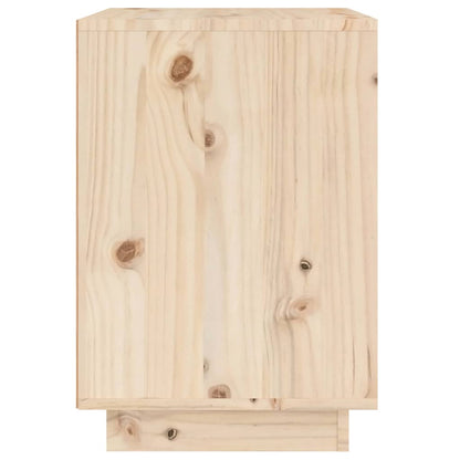 Sängbord 2 st 40x35x50 cm massiv furu