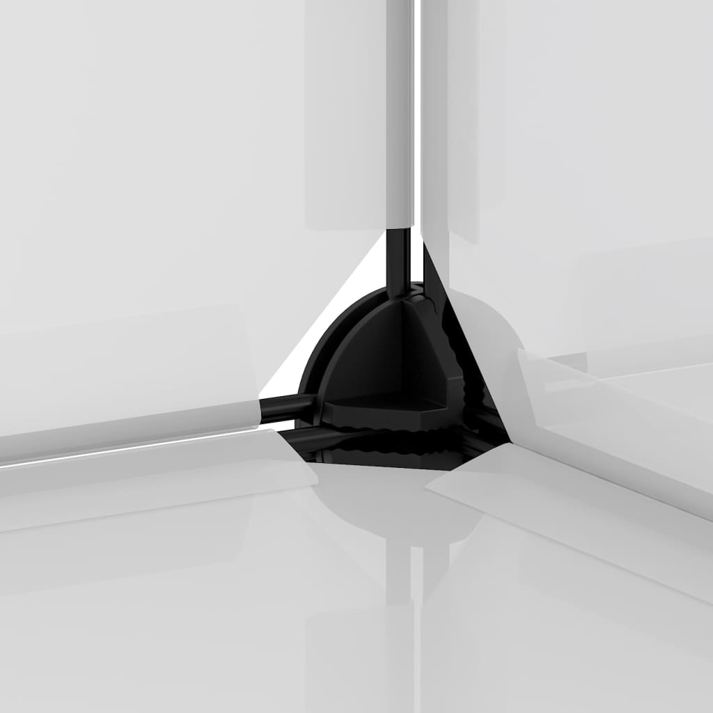 Skoställ DIV. Skohylla transparent 93x36,5x140 cm PP