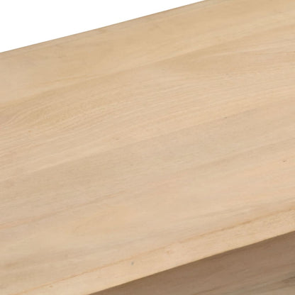Soffbord Trä 95x40x45 cm massivt mangoträ