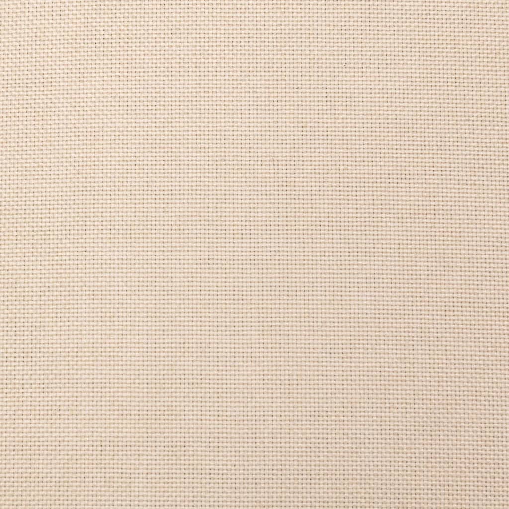 Fåtölj Gräddvit Reclinerfåtölj tyg