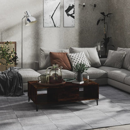 Soffbord Rökfärgad Ek 103,5x60x35 cm