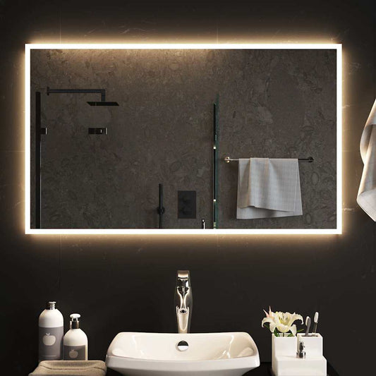 Badrumsspegel LED 100x60 cm