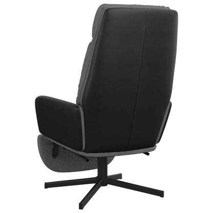 Fåtölj Grön Ljusgrön Vilstol med fotstöd tyg