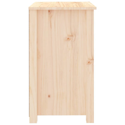 Sängbord 2 st 50x35x61,5 cm massiv furu