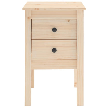 Sängbord 2 st 40x35x61,5 cm massiv furu