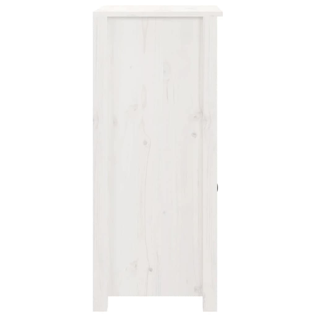 Skåp Trä 2 st 40x35x80 cm massiv furu