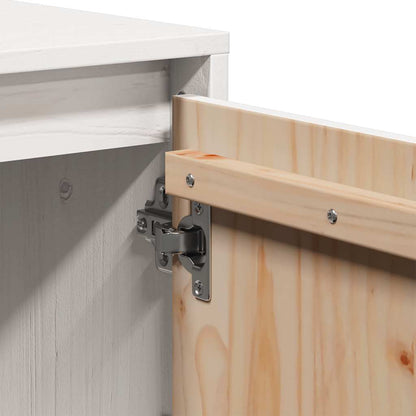 TV-Möbel Vit TV-Bänk 110,5x35x44 cm massiv furu