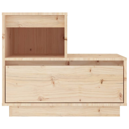 Sängbord Nattduksbord Trä 60x34x51 cm massiv furu
