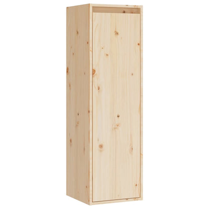 Tv-bänk 4 st massiv furu