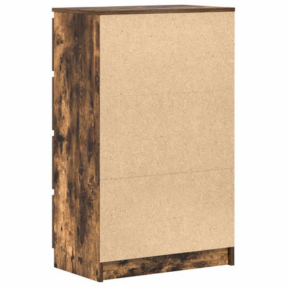 Byrå Rökfärgad Ek 60x35x98,5 cm