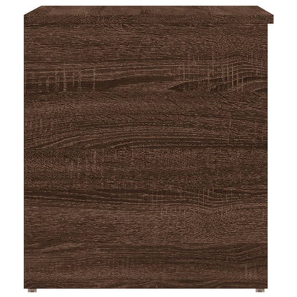 Förvaringskista Brun Ek 84x42x46 cm