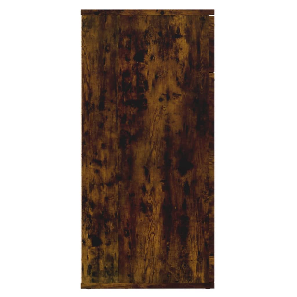 Skåp Rökfärgad Ek 80x36x75 cm
