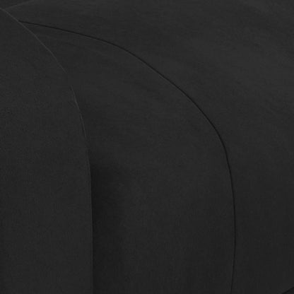 Elektrisk Fåtölj Svart Reclinerfåtölj sammet