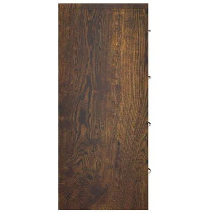 Skänk Rökfärgad Ek med 4 lådor 60x30,5x71 cm