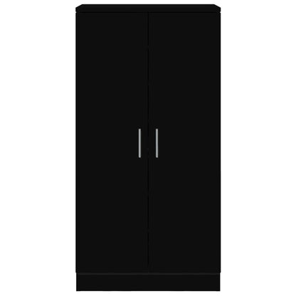 Skoställ Svart Skoskåp 55x35x108 cm