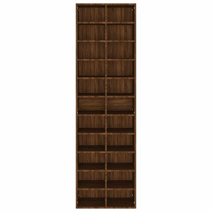 Skoställ Brun Ek 54x34x183 cm