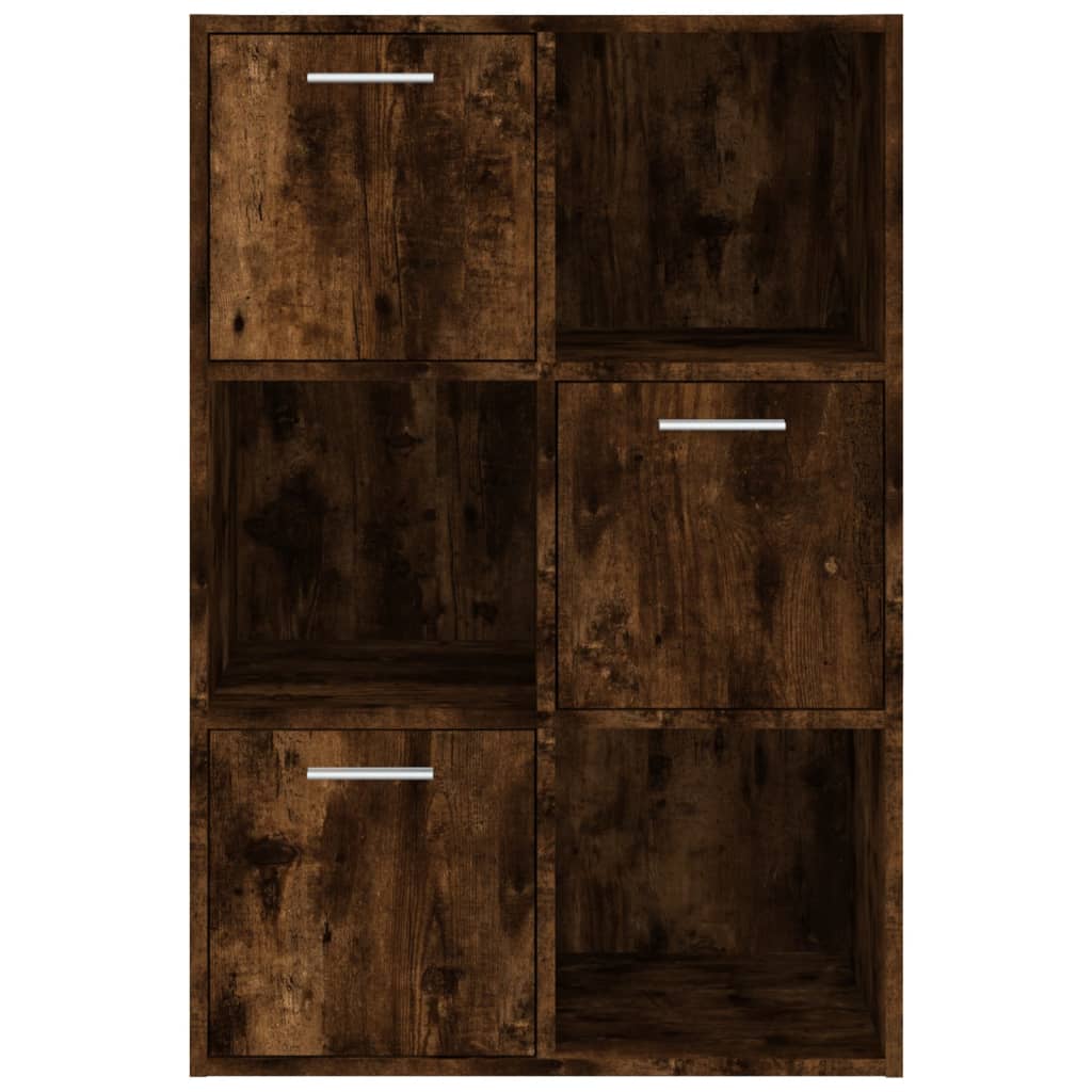Skåp Rökfärgad Ek 60x29,5x90 cm