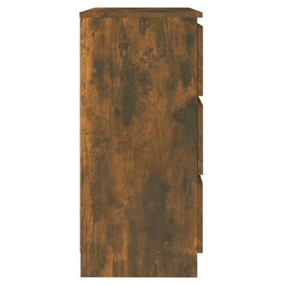 Byrå Rökfärgad Ek 60x35x76 cm