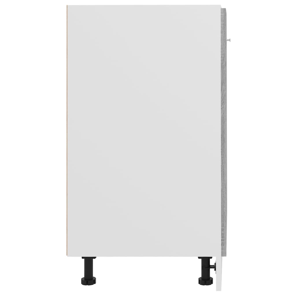 Köksinredning Underskåp Bänkskåp “Lyon” Grå 60x46x81,5 cm