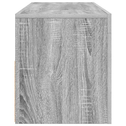 TV-Möbel Sonoma Grå TV-Bänk LED 120x35x40 cm