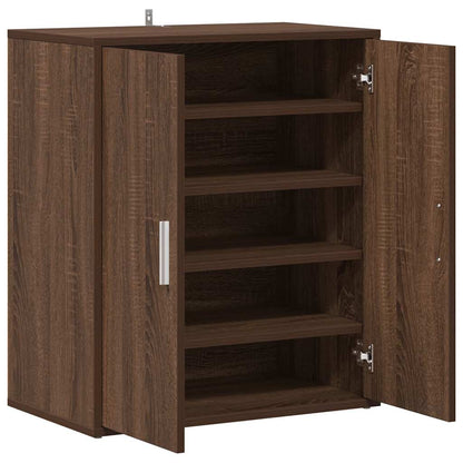 Skoställ Brun Ek 60x35x70 cm