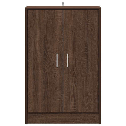 Skoställ Brun Ek 60x35x92 cm