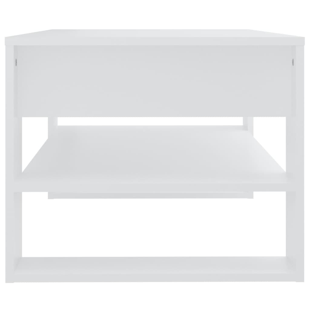 Soffbord Vit 102x55x45 cm
