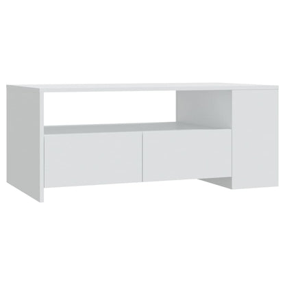 Soffbord Vit 102x55x42 cm