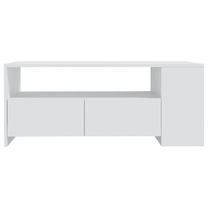 Soffbord Vit 102x55x42 cm