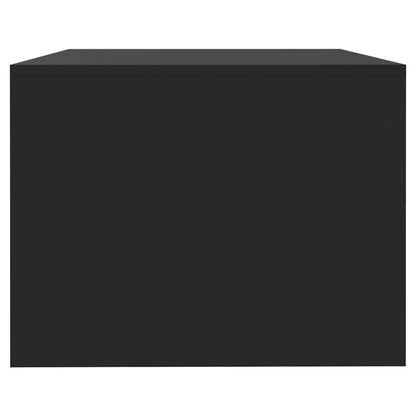 Soffbord Svart 102x55x42 cm