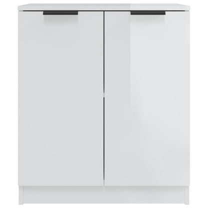 Skänk Högglans Vit 60x30x70 cm