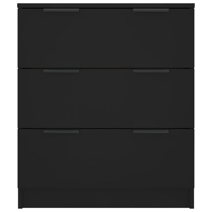 Skänk Svart 60x30x70 cm