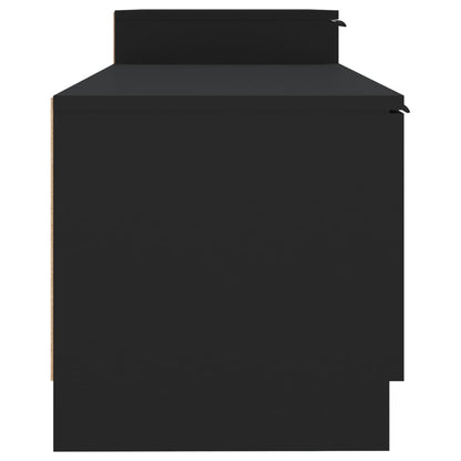 TV-Möbel Svart TV-Bänk 158,5x36x45 cm