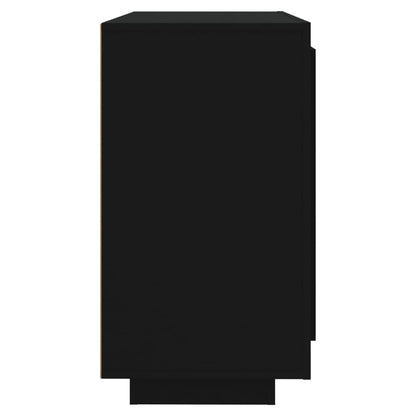 Skänk Svart 80x40x75 cm