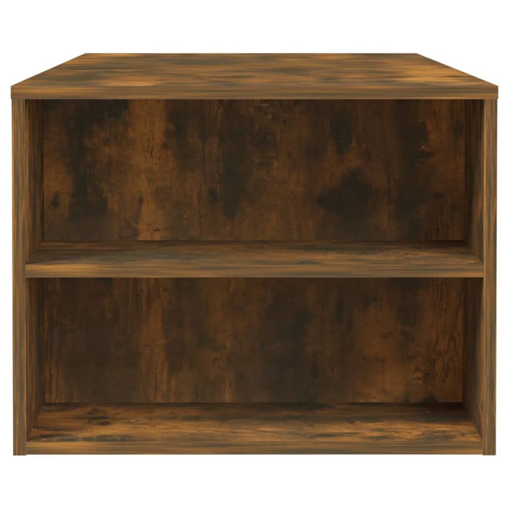 Soffbord Rökfärgad Ek 102x55x42 cm