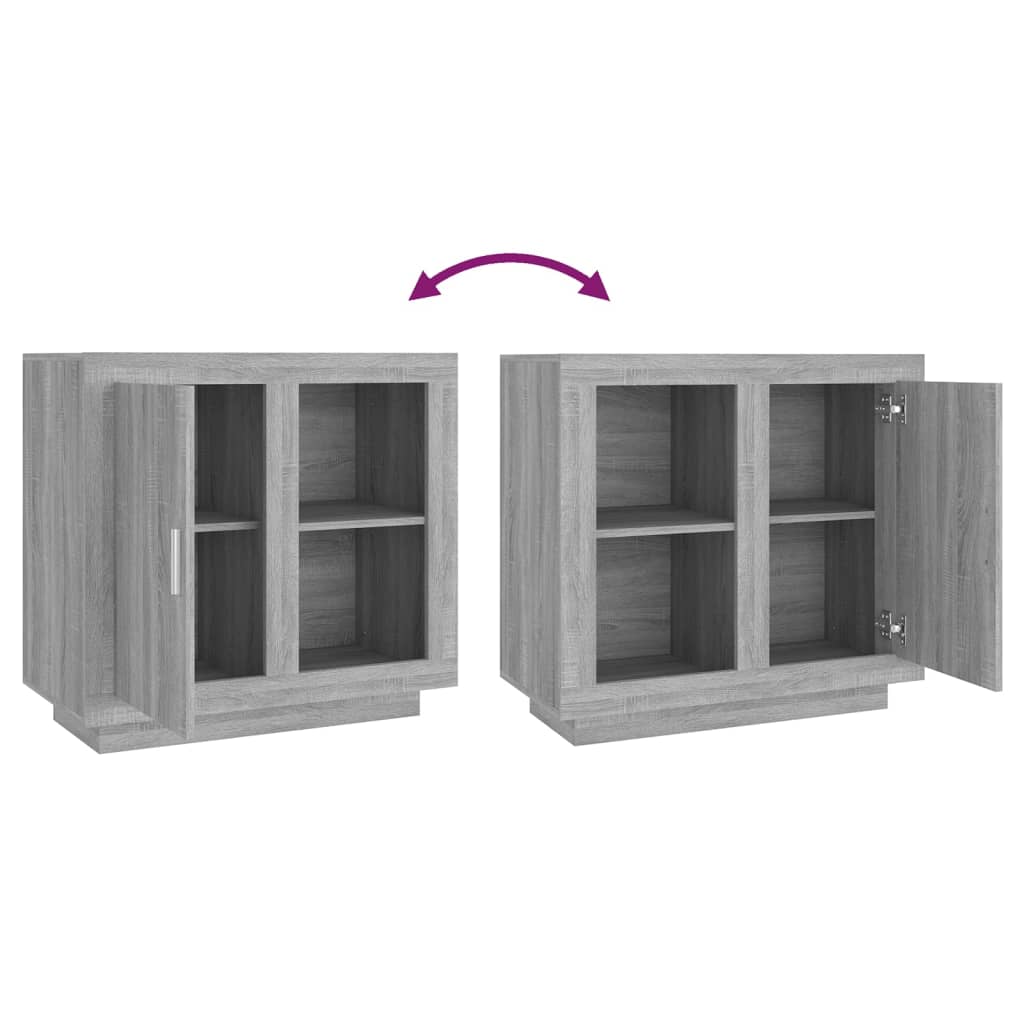 Skänk Sonoma Grå 80x40x75 cm