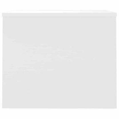 Soffbord Högglans Vit 80x50,5x41,5 cm
