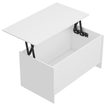 Soffbord Vit 102x55,5x52,5 cm