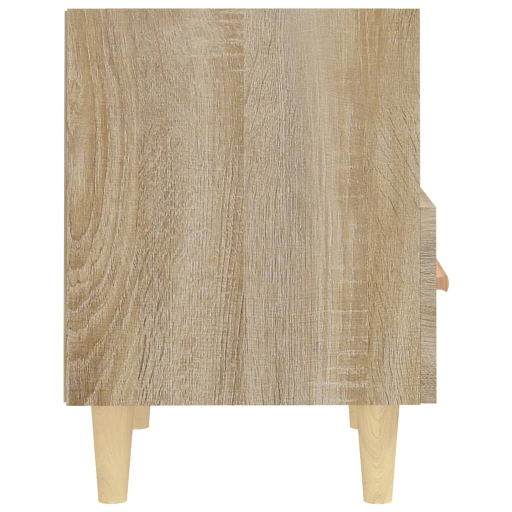 Sängbord 2 st sonoma-ek 40x35x47 cm