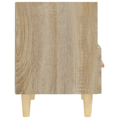 Sängbord 2 st sonoma-ek 40x35x47 cm