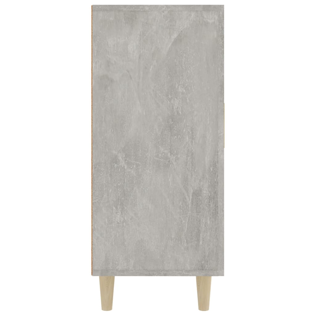 Byrå Betonggrå 90x34x80 cm