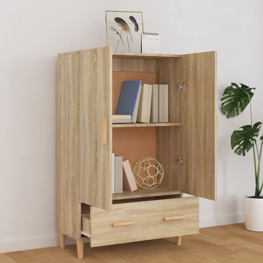 Skåp Sonoma Ek 70x31x115 cm