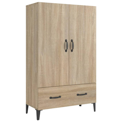 Skåp Sonoma-ek 70x31x115 cm konstruerat trä