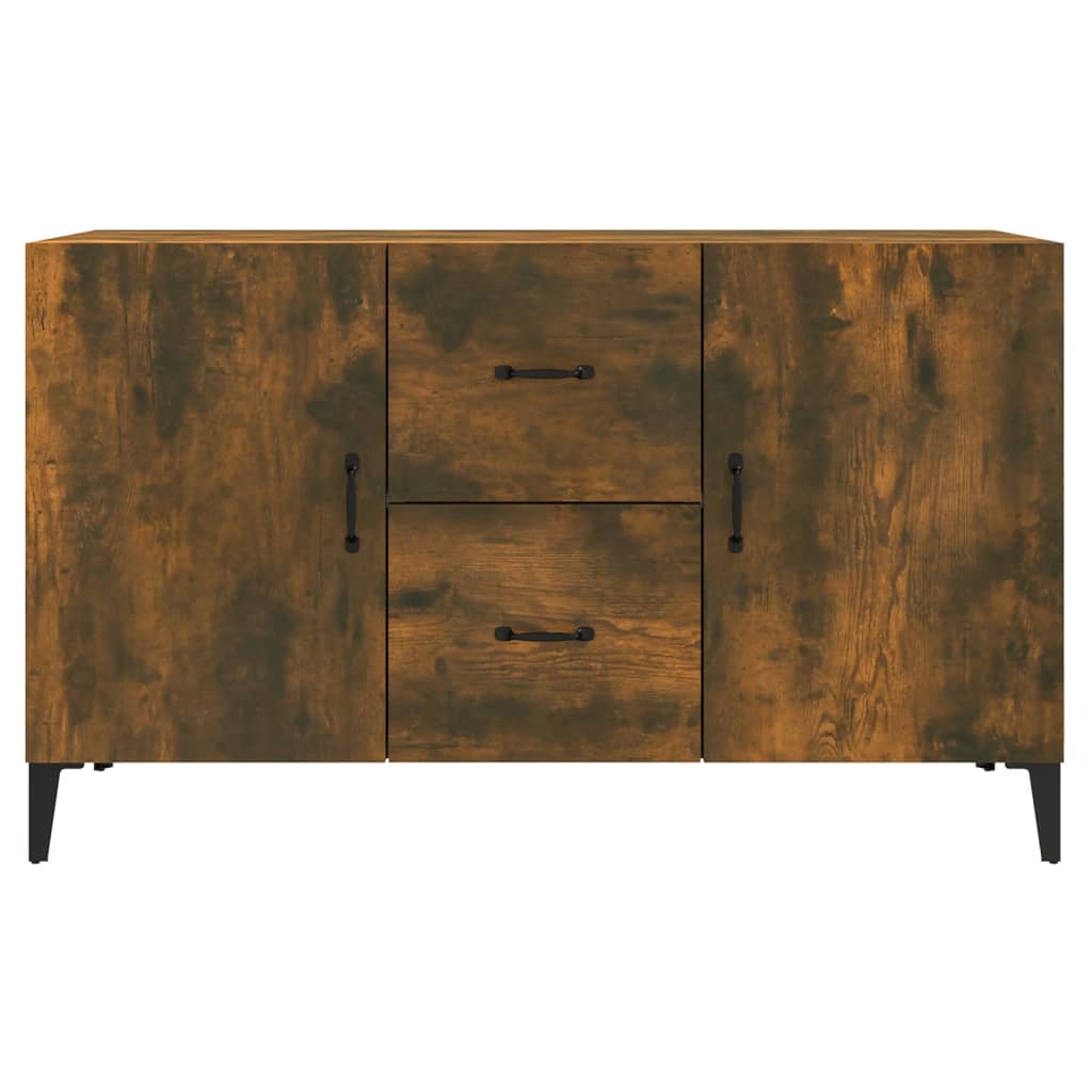 Byrå Rökfärgad Ek 100x36x60 cm