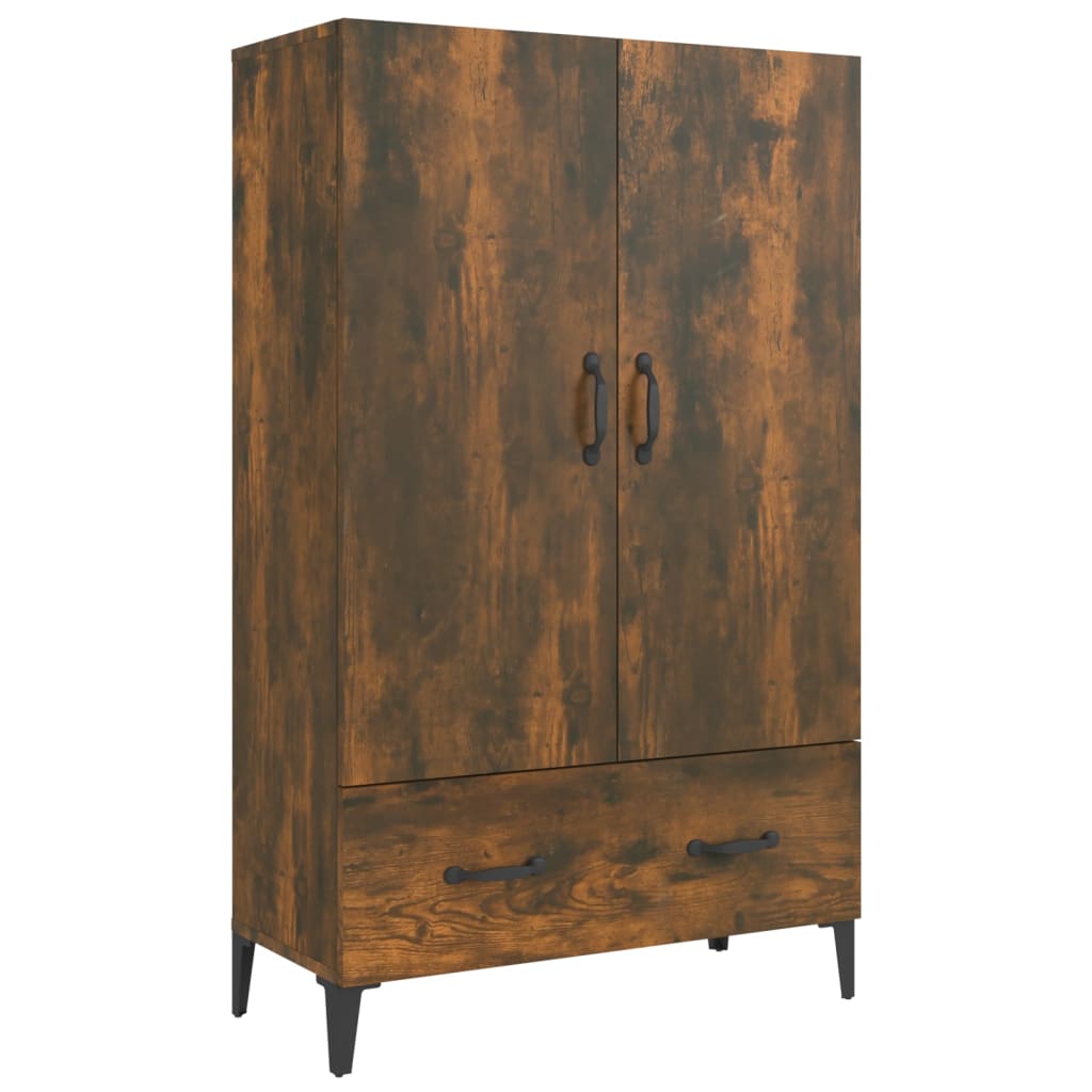 Skåp Rökfärgad Ek 70x31x115 cm